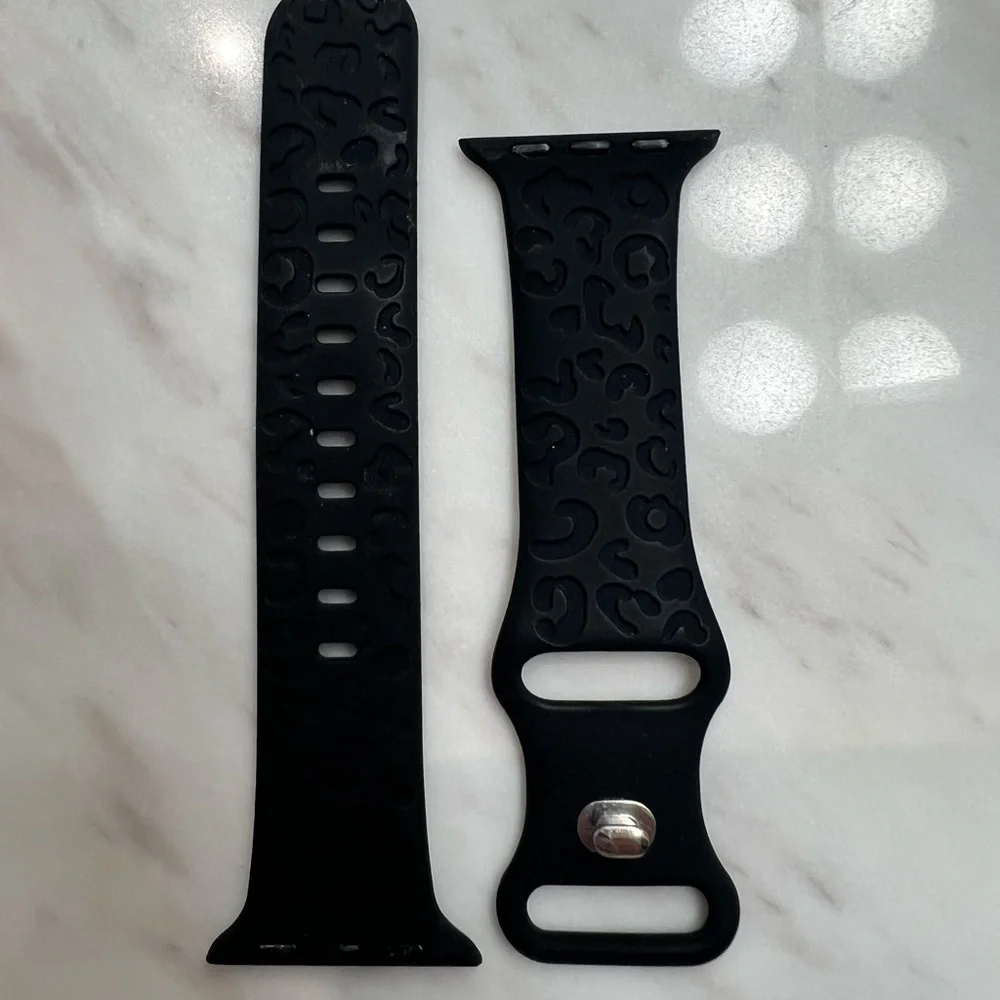 Animal‎ Print Apple Watch Band Watchband Black Multi 38, 40, 41mm Set of 2